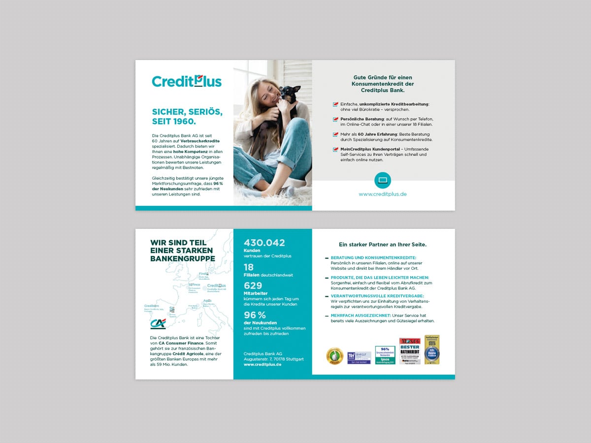Image-Flyer Creditplus Bank AG